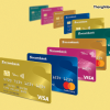 Tổng hợp thẻ ATM Sacombank màu Cam, xanh lá, vàng và biểu phí thẻ 2022