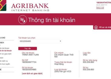 Cách kiểm tra tài khoản, kiểm tra số dư Agribank Nhanh Nhất tại nhà 2022