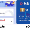 Cách tra cứu số thẻ, số tài khoản MB Bank online tại app MB 2022